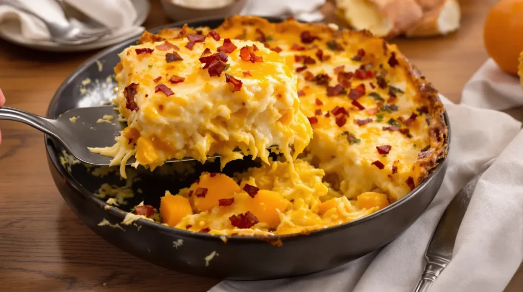 Courgiflette à la butternut : le gratin façon tartiflette, simple et ultra fondant