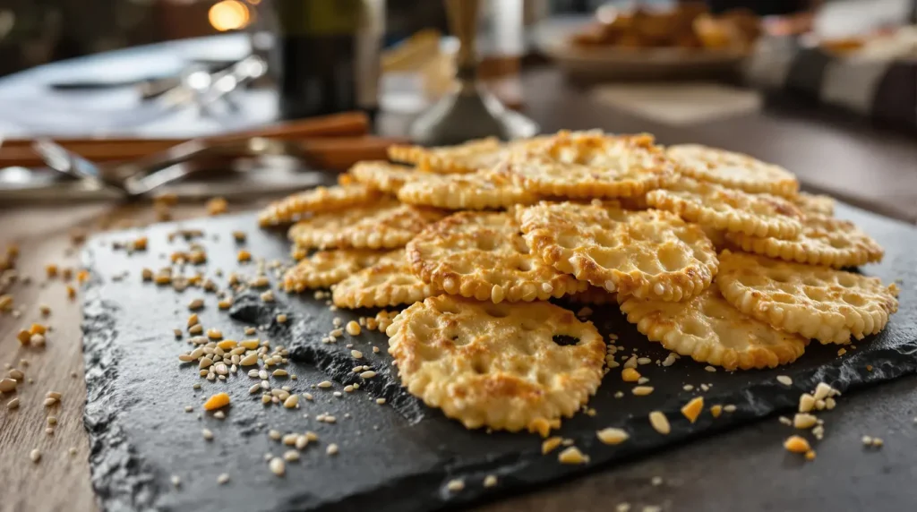 « Je les fais en 10 minutes pour l'apéro » : mes crackers maison croustillants au fromage et graines dorées, bien plus savoureux que les industriels