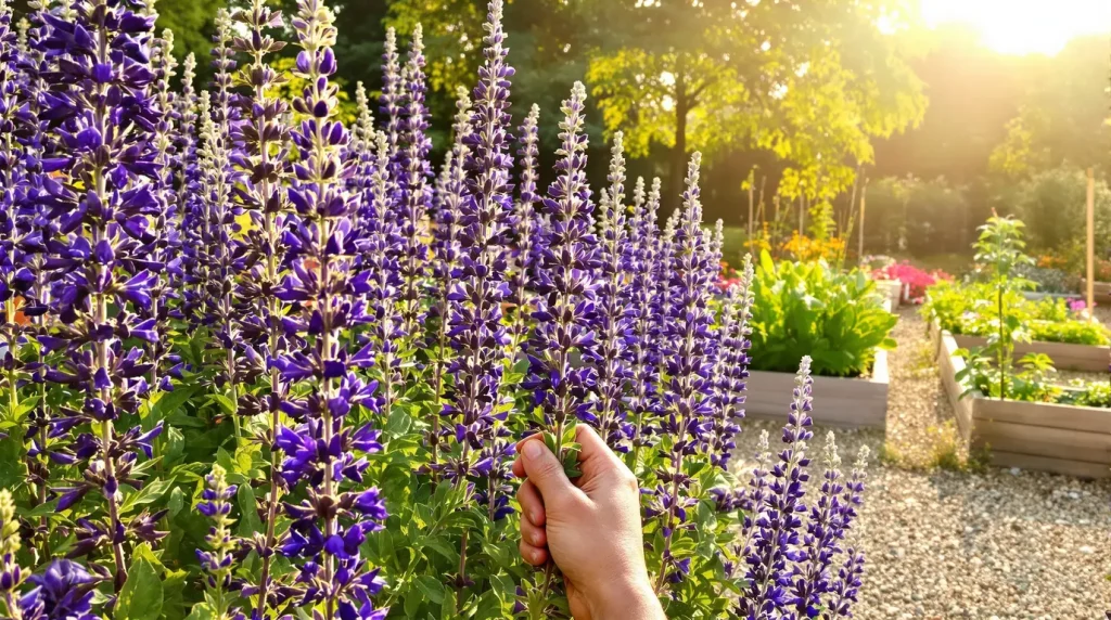Les anciens la plantaient près du potager : cette vivace pour jardin sec attire davantage d’abeilles que la lavande