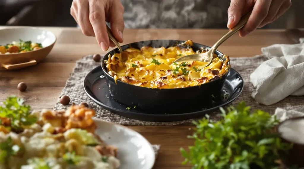 Oubliez la béchamel : la sauce préférée des chefs qui change tout au gratin !