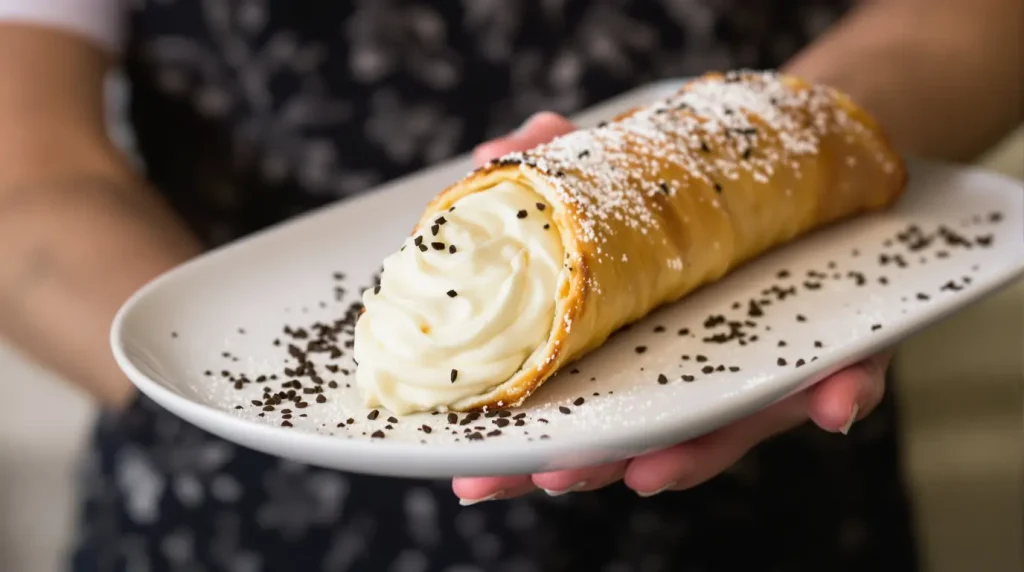 Ce cannoli feuilleté à la vanille cartonne (et il est ultra facile)