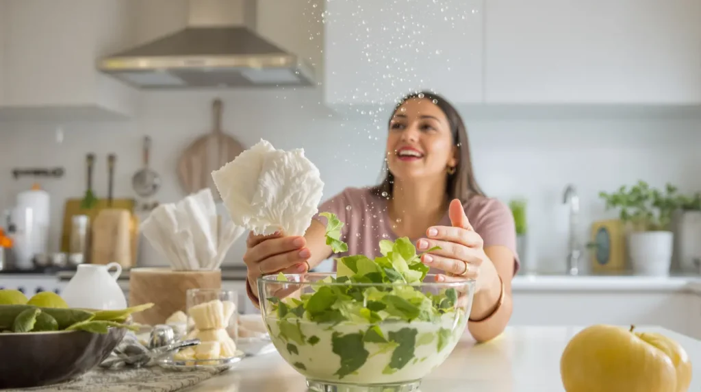 Ne jetez plus l’eau de riz : cette astuce coréenne élimine jusqu’à 90 % des pesticides de vos légumes